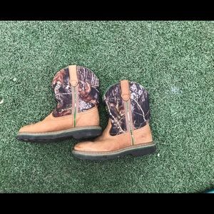 John Deere boys boots